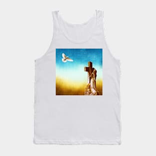 Cross And Dove Tank Top